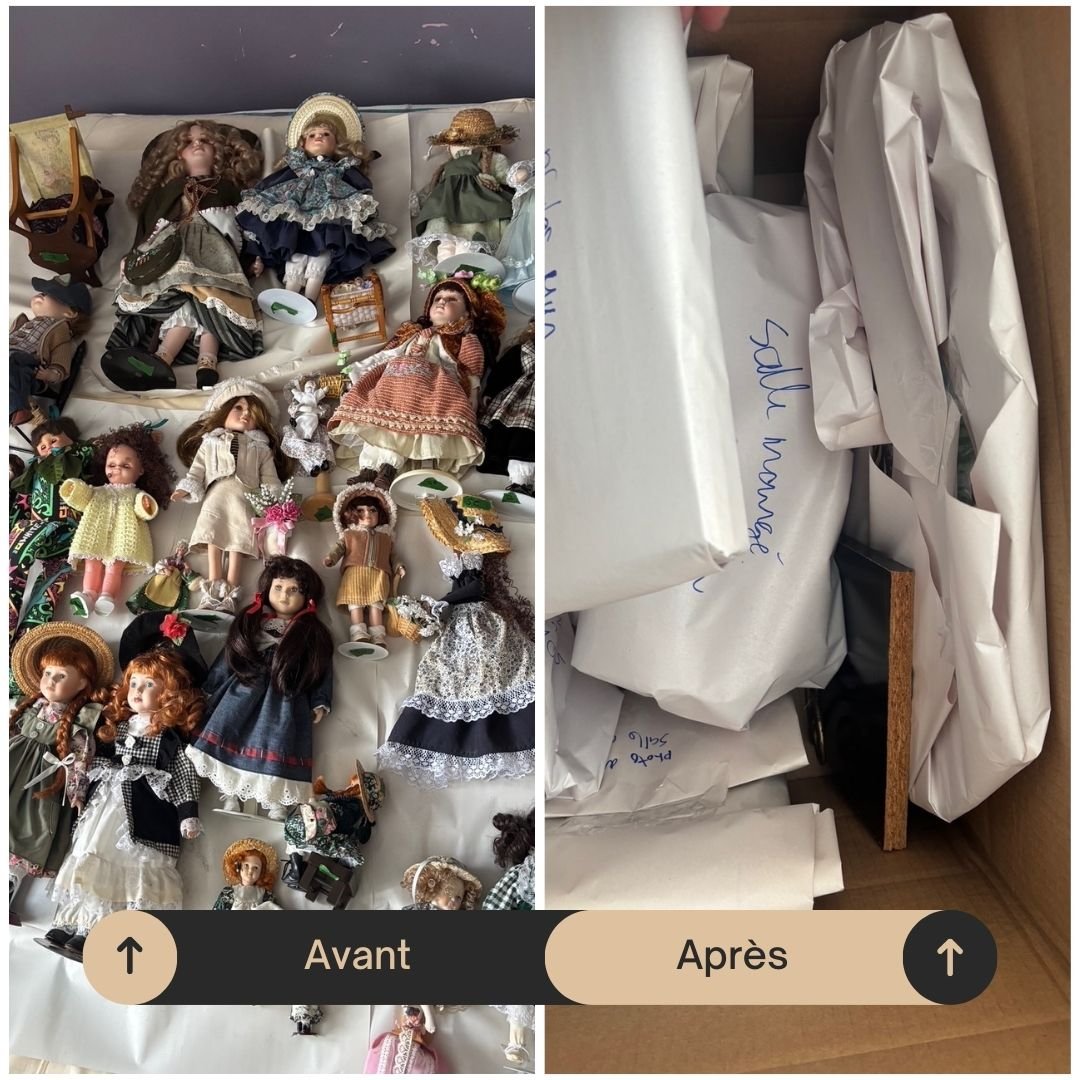 Emballage de poupées